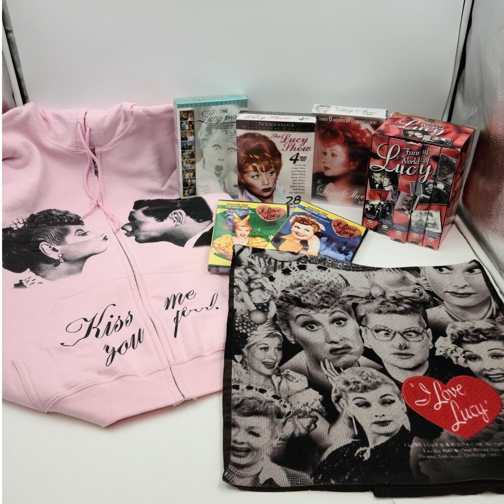 Large Collector's Bundle of Lucille Ball Movies & Memorabillia, PRE-OWNED & NEW